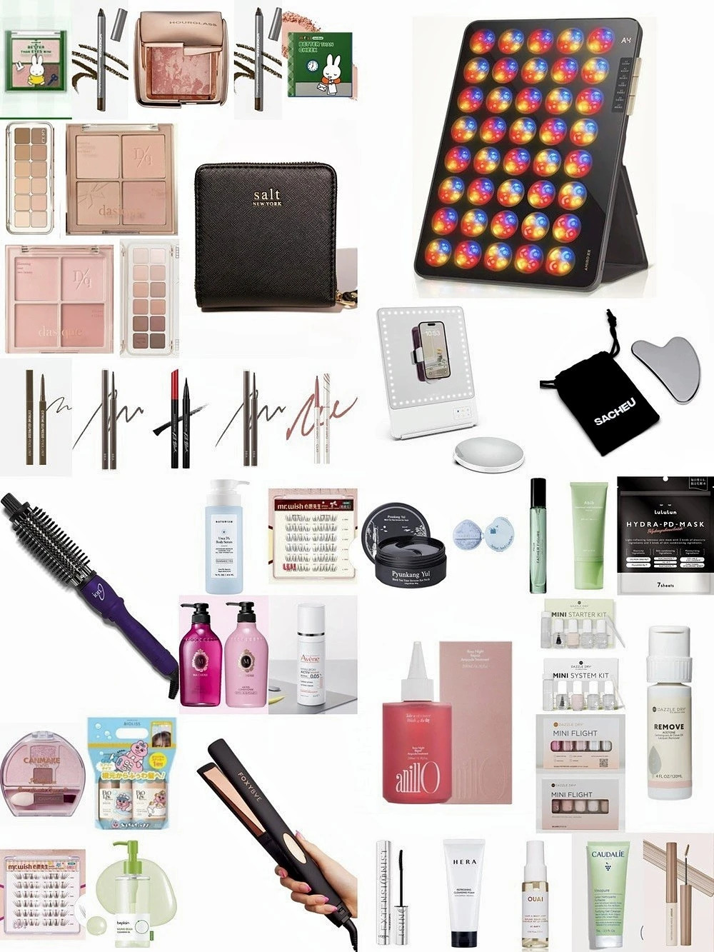 Mega Beauty Bundle, New/Like New, As Pictured, Makeup, Skincare, Haircare